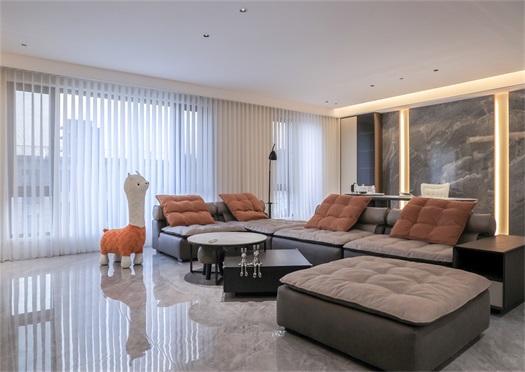 璀璨梵高168平米現代簡約實景圖 璀璨梵高168平米現代簡約實景圖