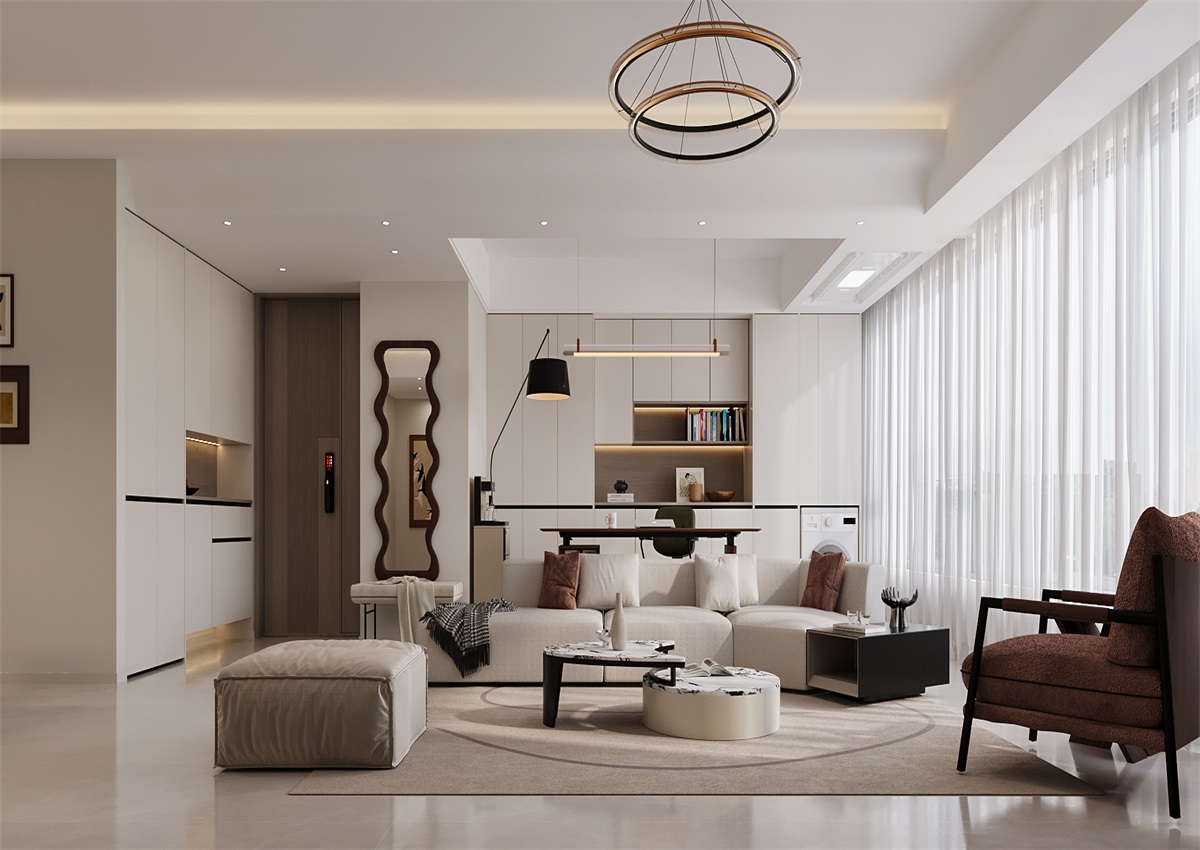 中海尚學府135㎡ | 為什么都喜歡奶油風？看完她家我知道了