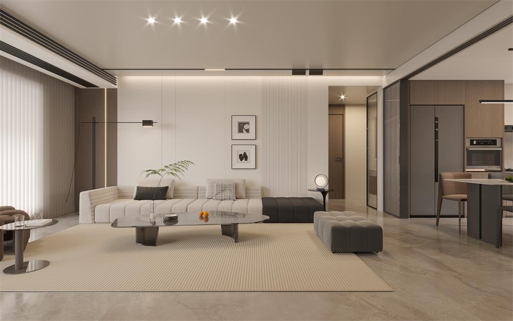 星耀閱海138㎡ | 開放式餐廚新玩法！可開合式LDK一體化，讓家瞬間大兩倍