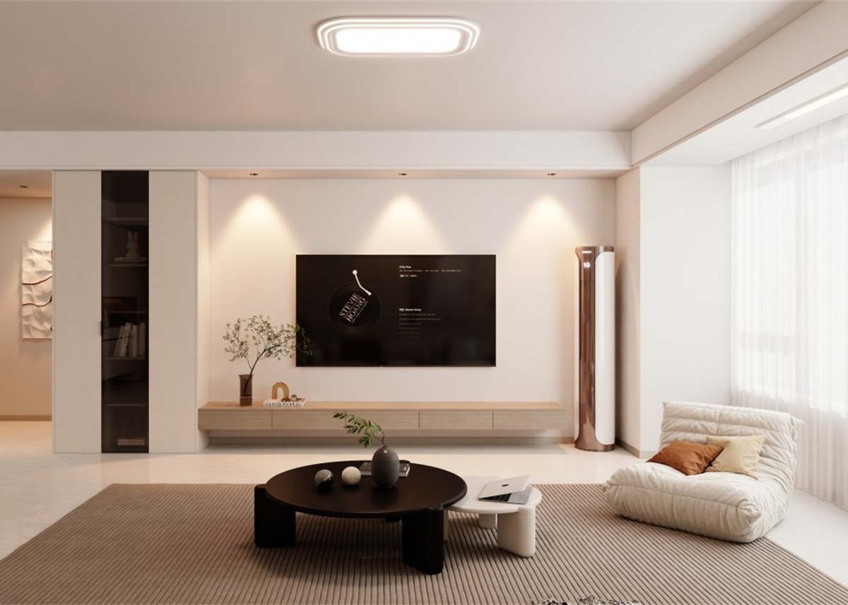 寧房云筑129㎡ | 不知道裝什么風(fēng)格，就試試現(xiàn)代簡(jiǎn)約風(fēng)吧，不踩雷首選！